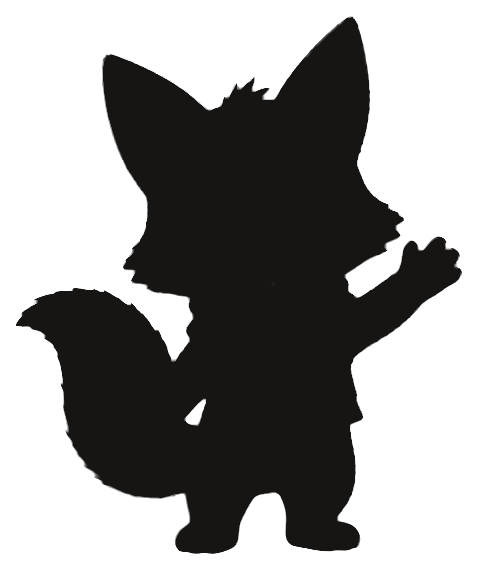 JavaScript buddy silhouette