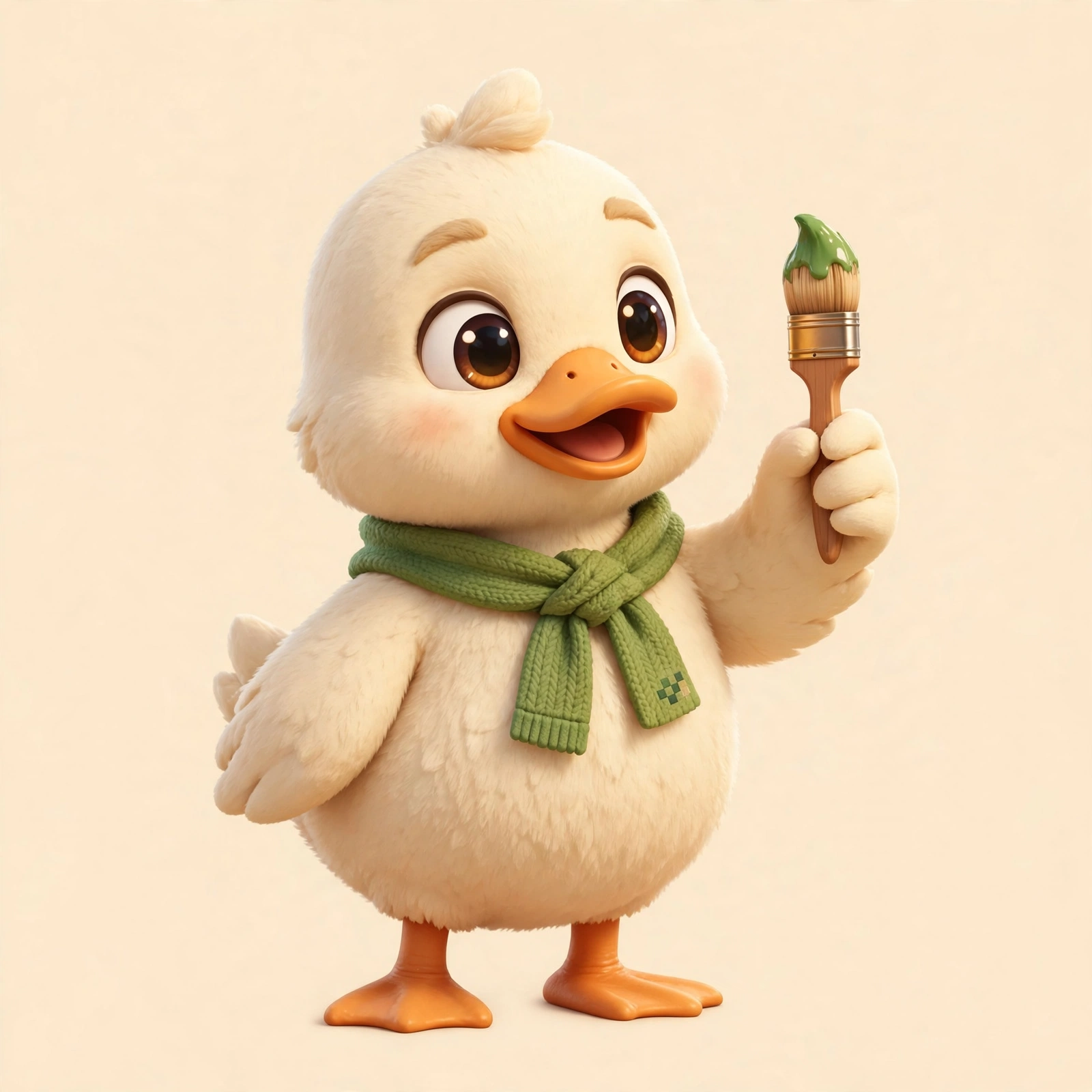 Puddles the duck